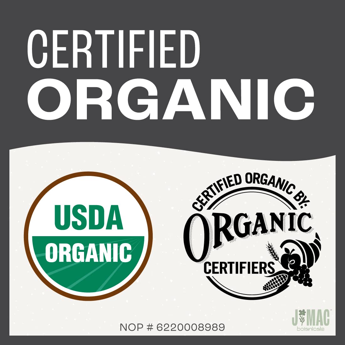 J Mac Botanicals Organic Anise Seeds (16 oz) whole seeds, aniseed, anisecookies, anisetea, aniseseed powder, aniseseeds for baking, Certified Organic.