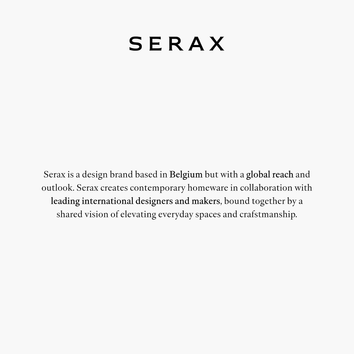 Serax Decorative Vase with Handles | Earth interior accessories by Marie Michielssen | White Paper Mache Home Decor Living Room on Coffee Table | Kitchen Decorations | Entryway Table Decor Shelf Pot L