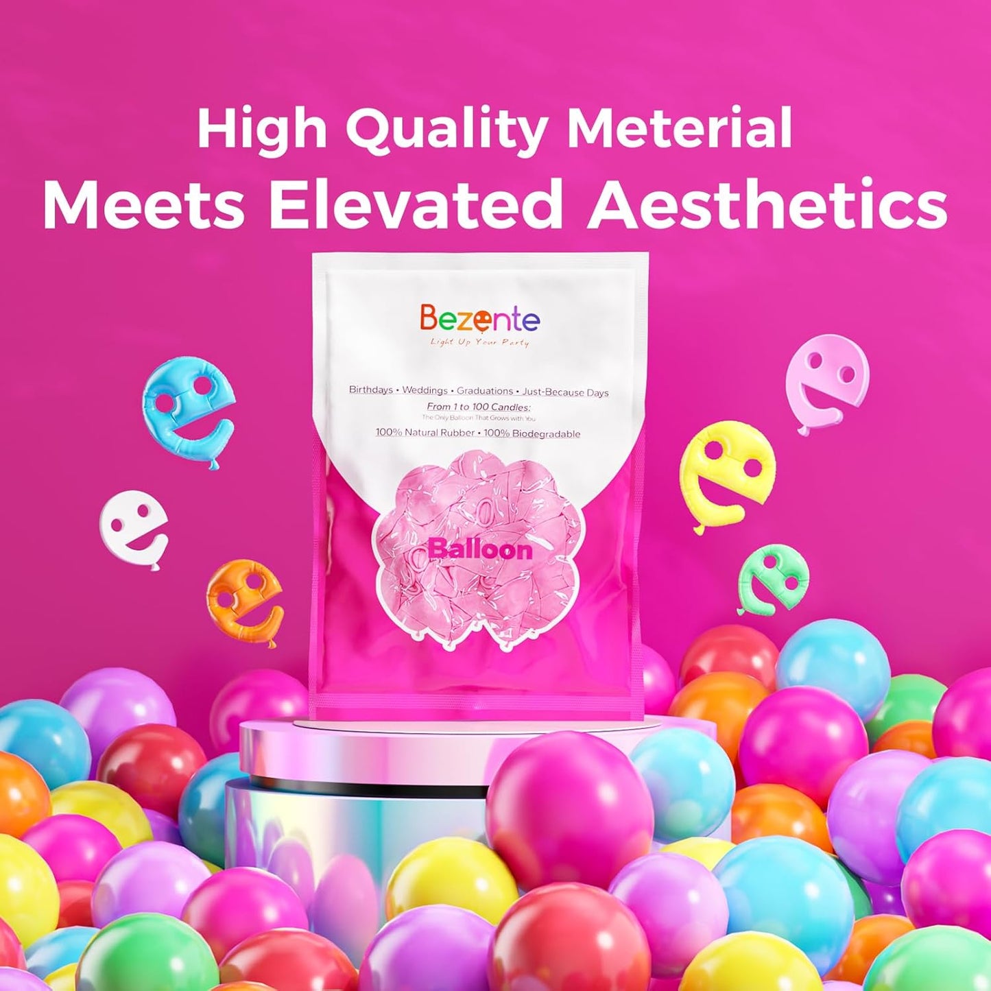 Bezente Sage Green Latex Party Balloons - 150 Pack 5 inch Round Helium Dusty Green Olive Balloons for Birthday Graduation Bridal Shower Wedding Safari Jungle Theme Party Decorations
