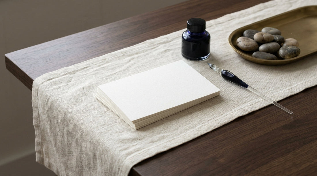 Styling a "Thank You" Station for Teachers Using Premium Stationery