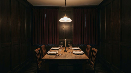 How to Use Mirrors to Brighten a Dimly Lit Dinner Party Space