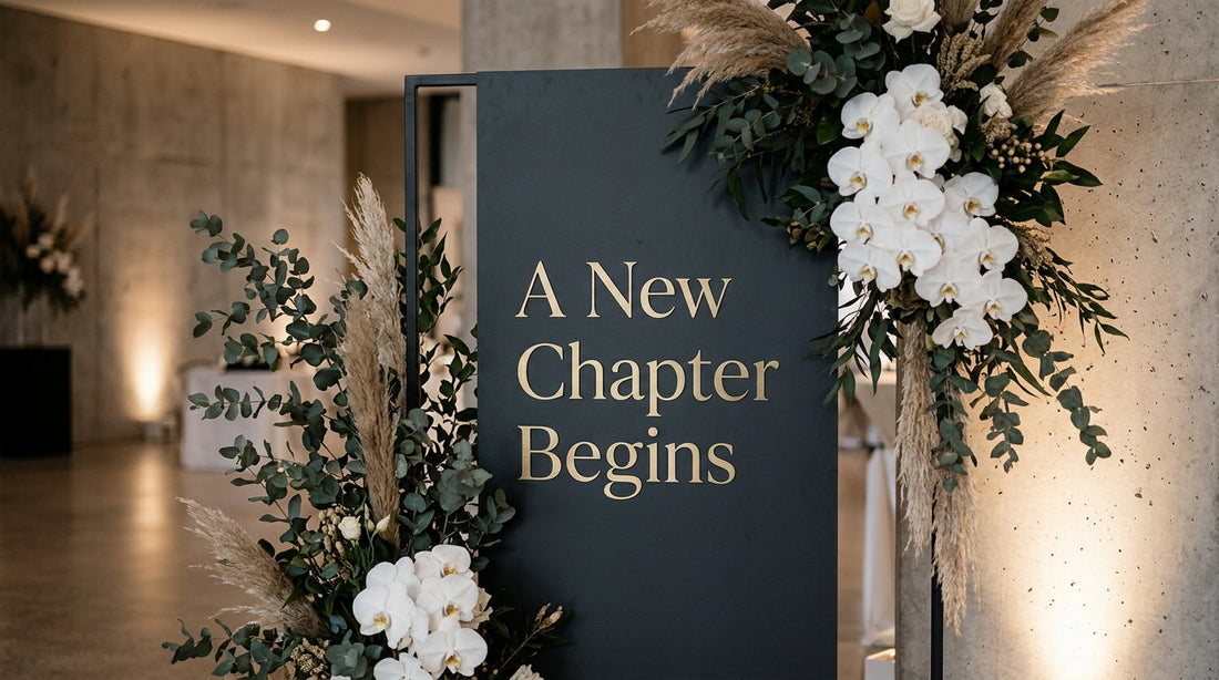Styling a Sophisticated "New Chapter" Party for Career Milestones