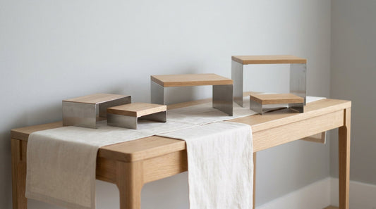 How to Style a Buffet for a Small Crowd Using Multi-Level Risers