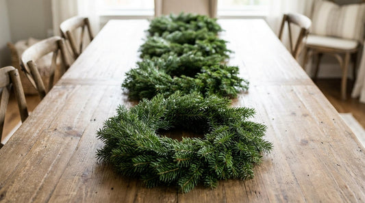 How to Use Wreaths as Table Runners for a Unique Centerpiece