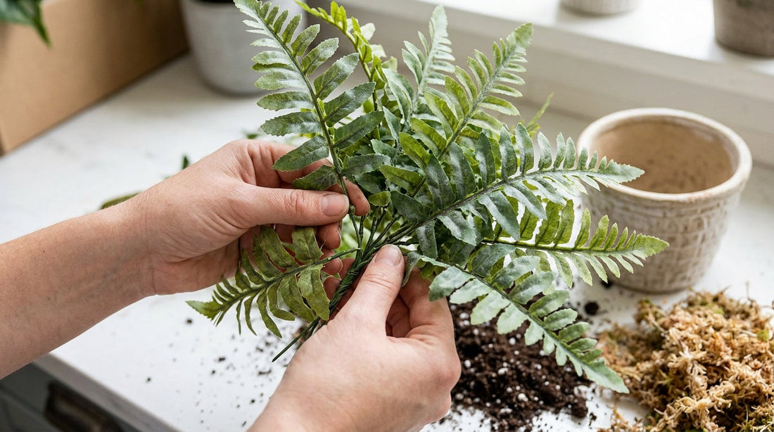 How to Make Faux Greenery Look High-End in an Indoor Setting