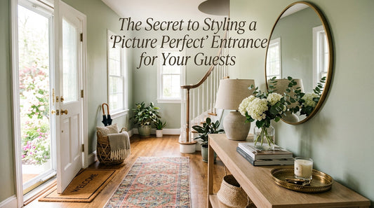 The Secret to Styling a "Picture Perfect" Entrance for Your Guests