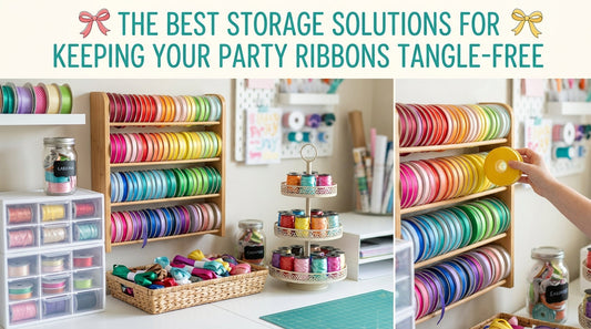 The Best Storage Solutions for Keeping Your Party Ribbons Tangle-Free