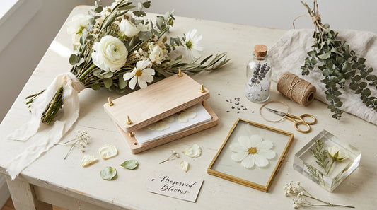 The Art of Minimalist Wedding Bouquet Preservation