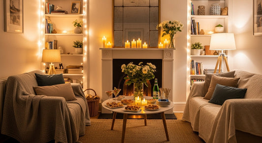 How to Decorate a Small Living Room for a Home Party