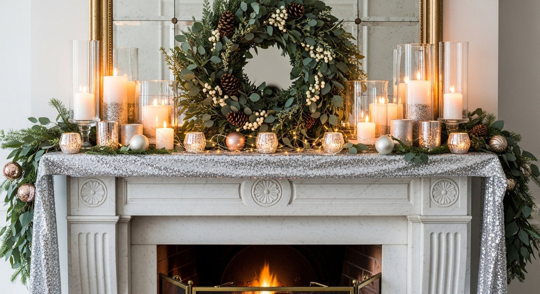 How to Decorate a Mantel for a Seasonal Home Celebration