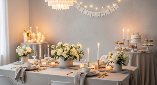 Neutral Party Decor Ideas That Never Go Out of Style