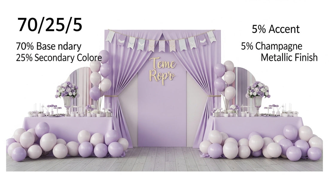 A Simple “Color Ratio” Formula for Balanced Party Decor