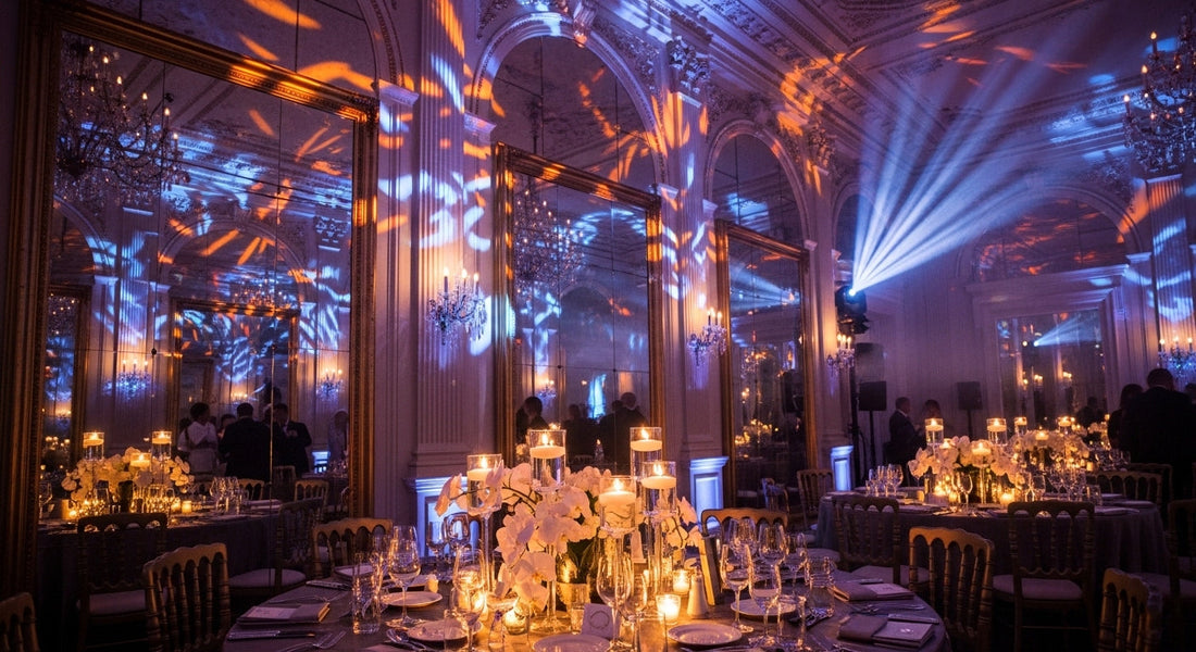 How to Use Mirrors to Double the Impact of Your Party Lighting