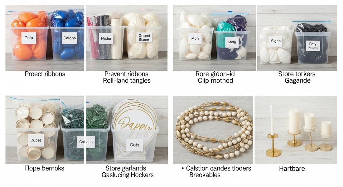 Party Storage Tips: Keep Decor Looking New Between Celebrations