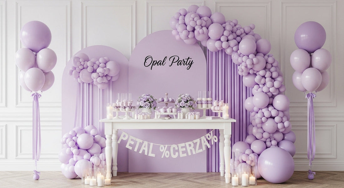 Pearl White + Light Purple: How to Style Opal Party’s Signature Look