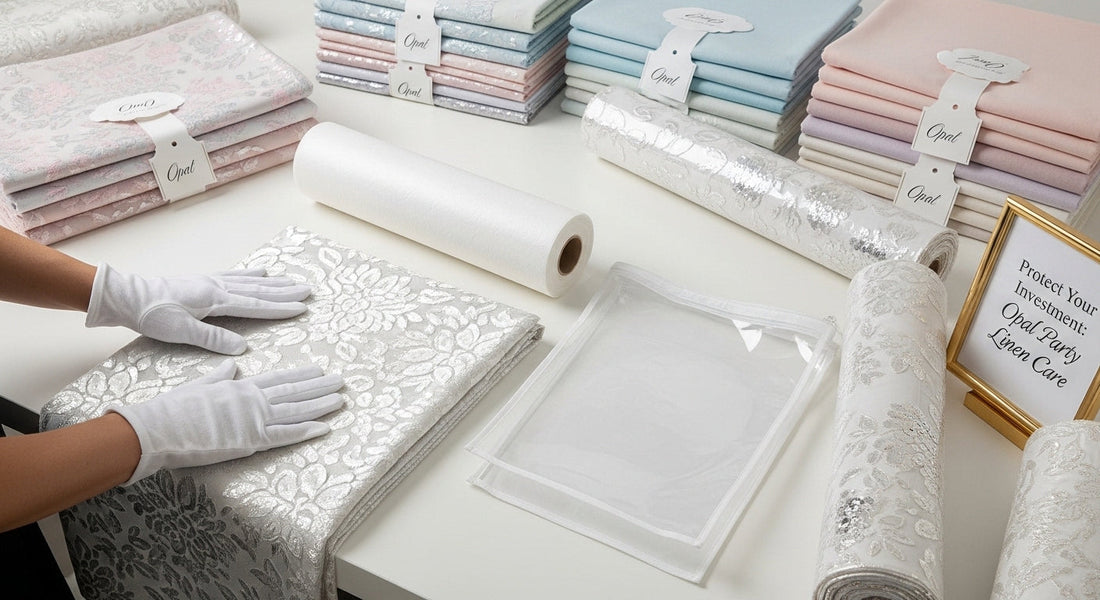 The Ultimate Guide to Storing Delicate Party Linens and Fabrics