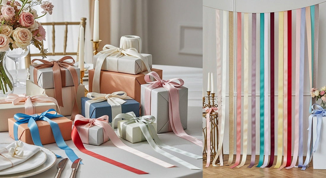 How to Style Ribbons for Party Decor and Gift Wrapping