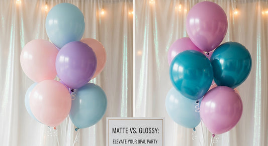How to Choose the Right Finish: Matte vs. Glossy Balloons for Your Theme