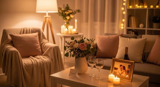 How to Create a Romantic Home Celebration Without Overdecorating