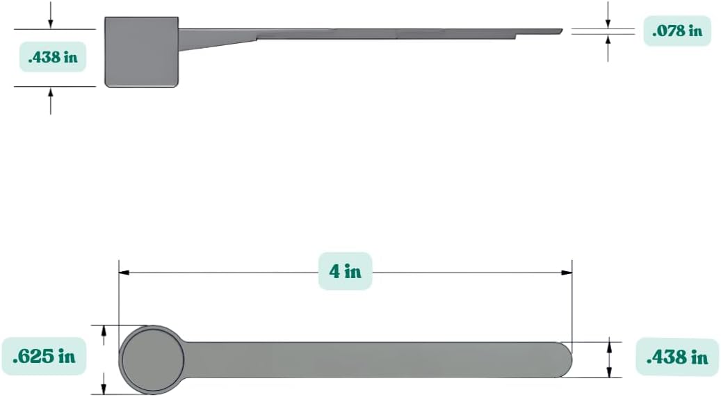 1.5 mL (1.5 CC) Long Handle Scoop for Measuring Coffee, Pet Food, Grains, Protein, Spices and Other Dry Goods (Pack of 10)