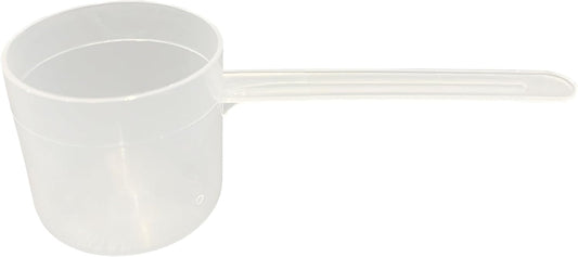 55 mL (55 CC | 1.86 Oz.) Long Handle Scoop for Measuring Coffee, Pet Food, Grains, Protein, Spices and Other Dry Goods (Pack of 25)