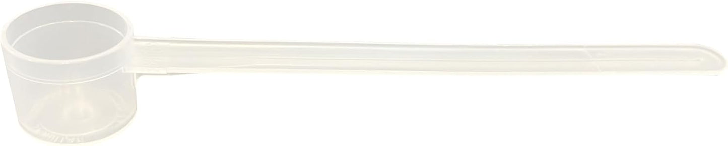 6.5 mL (6.5 CC) Long Handle Scoop for Measuring Coffee, Pet Food, Grains, Protein, Spices and Other Dry Goods (Pack of 1)