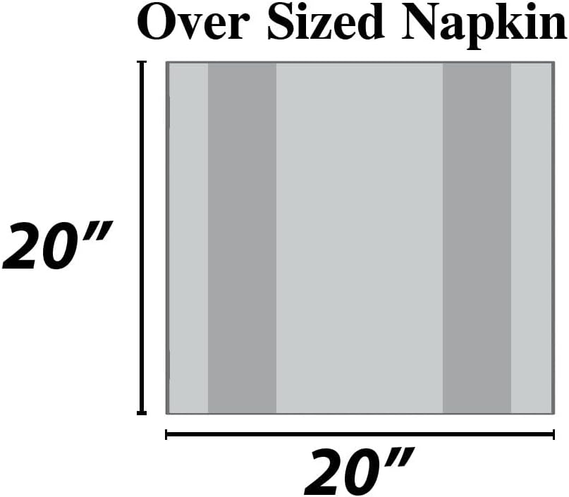 Urban Villa Dinner Napkins Solid Purple Color Cloth Napkins (Set of 12) Oversized 20x20 Inches 100% Cotton Slub Premium Quality Soft Durable Mitered Corners Reusable Washable Everyday Use Napkins