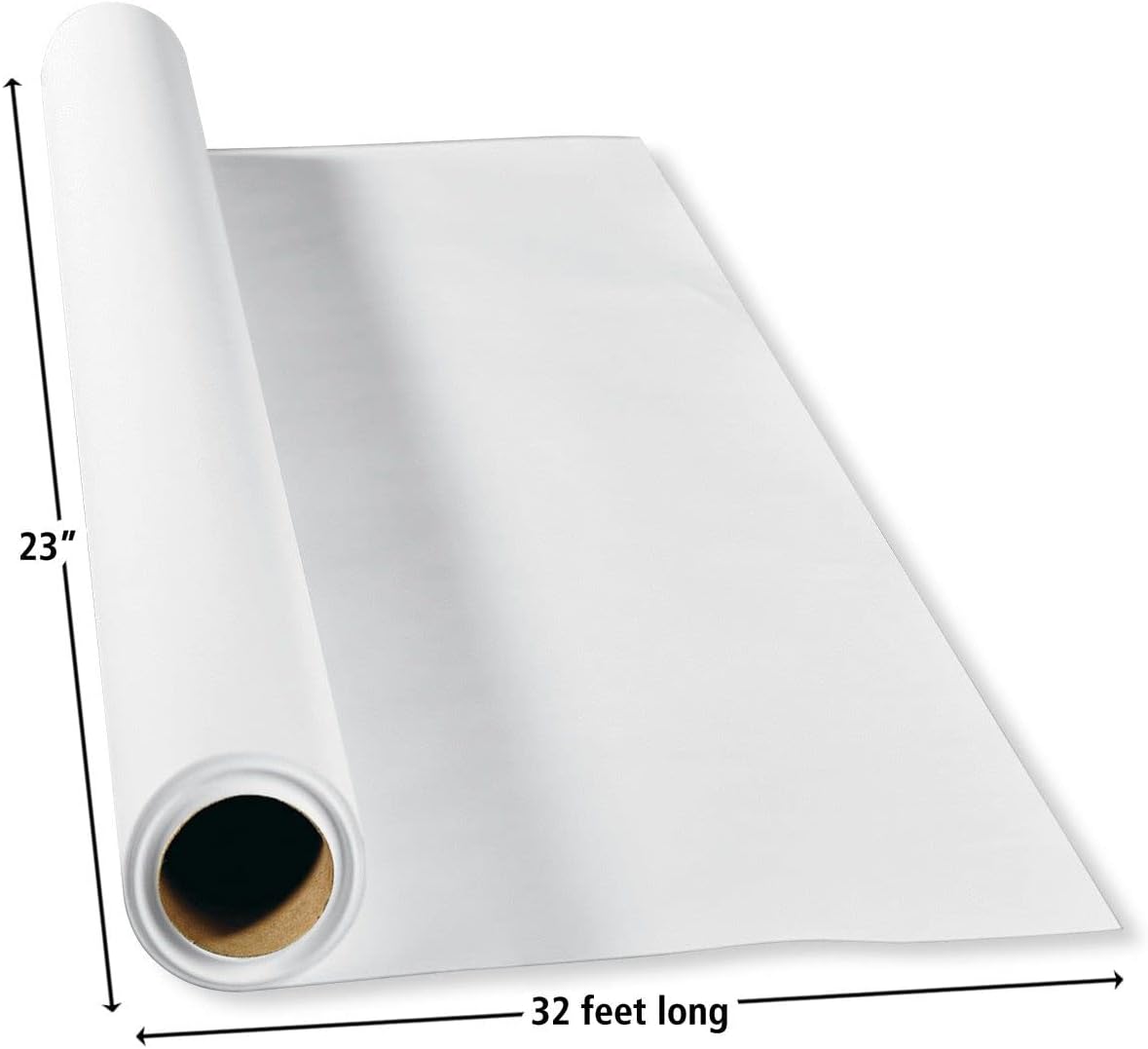 Current Crackle Snowflake Christmas Rolled Wrapping Paper - Premium Jumbo 23-Inch x 32-Foot Gift Wrap Roll, 61 Square Feet Total