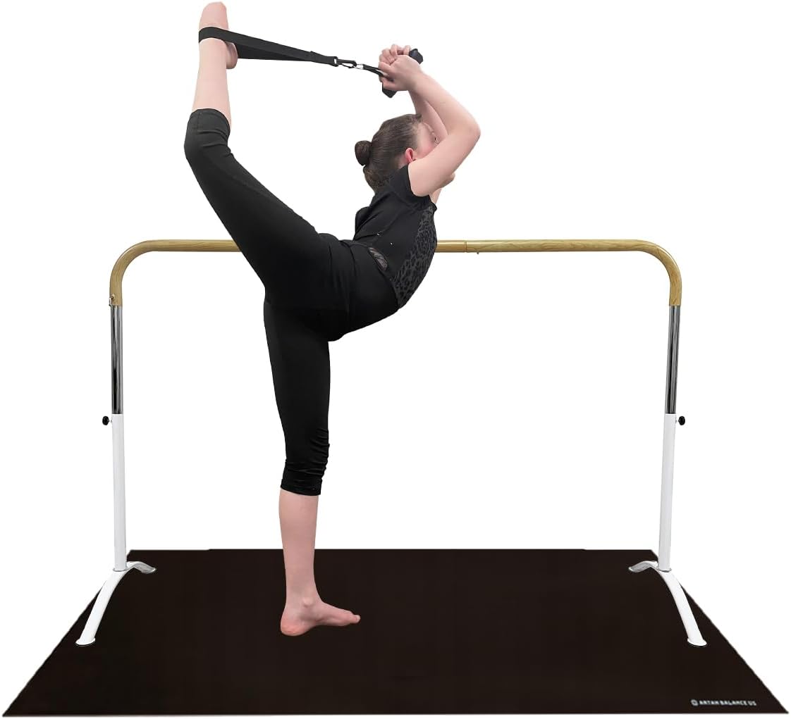 Marley Dance Floor- Ideal for Ballet, Jazz, Tap, and Party Dancing for All Ages- Non-Slip Dance Floor for Smooth Flooring - Ballet Floor for Home, Studio and Outdoor Dance Floor