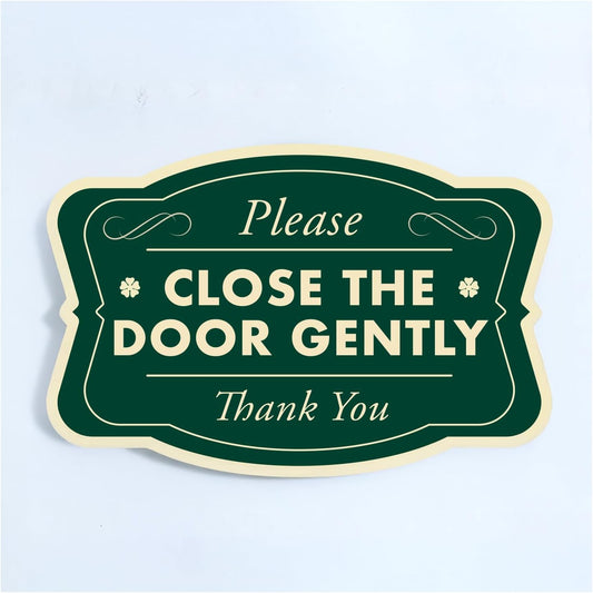 Custom Decorative Outdoor Metal Sign - Personalized Aluminum Driveway Sign, Waterproof, Made In USA - Design 3 Forest Green 10x7 In