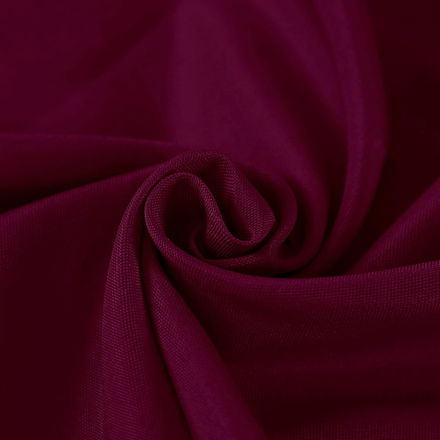 Fokitut 2 Pack Waterproof Round Tablecloth, 108 Inch, Stain Resistant and Wrinkle Polyester Table Cloth, Fabric Table Cover for Kitchen Dining, Wedding, Party, Holiday Dinner-Burgundy