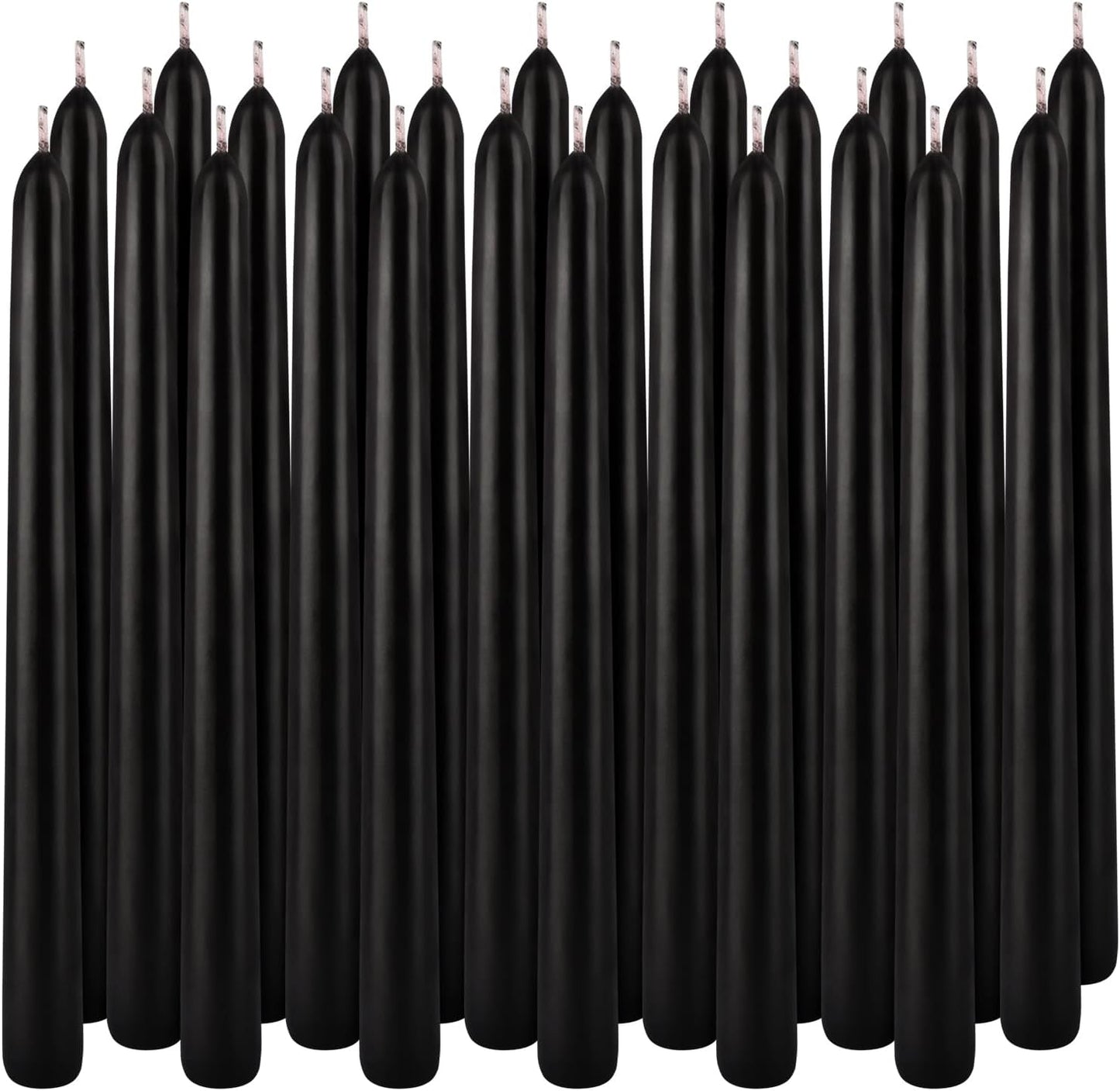 24 Pcs 10 Inch Vampire Blood Taper Candles Vampire Blood Candle, Ritual Spell Unscented Candle Halloween Spooky Decor for Haunted House, Gothic Theme Party.