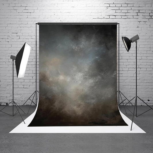 3x5ft Fabric Abstract Backdrop for Photography Vintage Portrait Old Master Background for Studio Prop