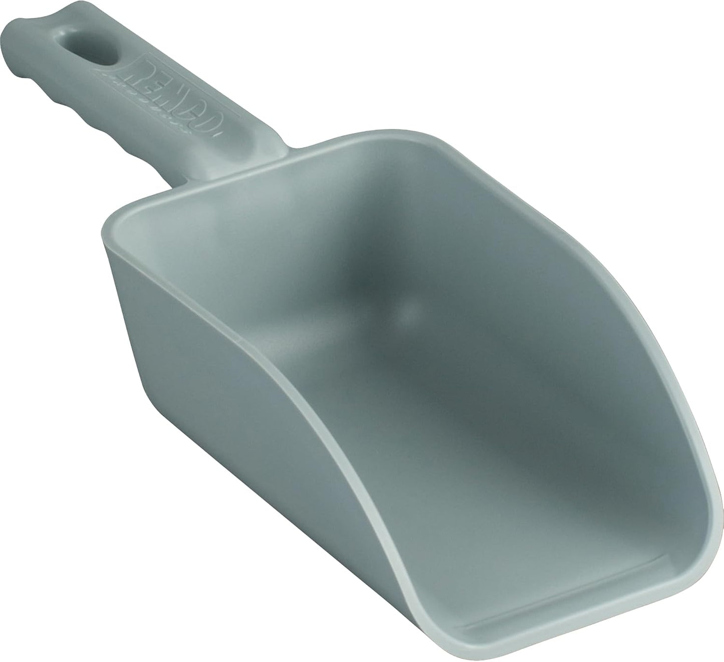 Vikan Remco 630088 Color-Coded Plastic Hand Scoop - BPA-Free Food-Safe Kitchen Utensils, Restaurant and Food Service Supplies, 16 oz, Gray