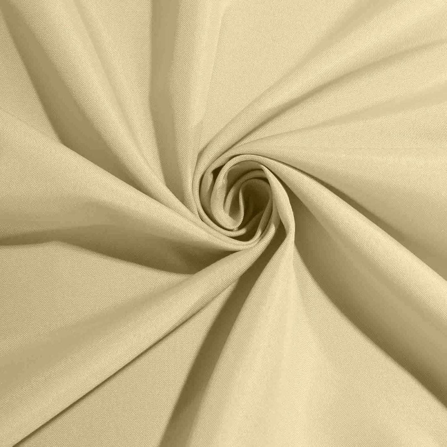 Efavormart 54x54 Champagne Wholesale Linens Seamless Polyester Square Linen Tablecloth for Wedding Banquet Party Restaurant