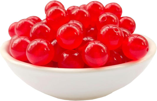 Stone Beads 6mm 140pcs Red Chalcedony Beads Round Loose Gemstones Beads for Bracelet Necklace Jewelry Making (6mm, 60630 Red Chalcedony)