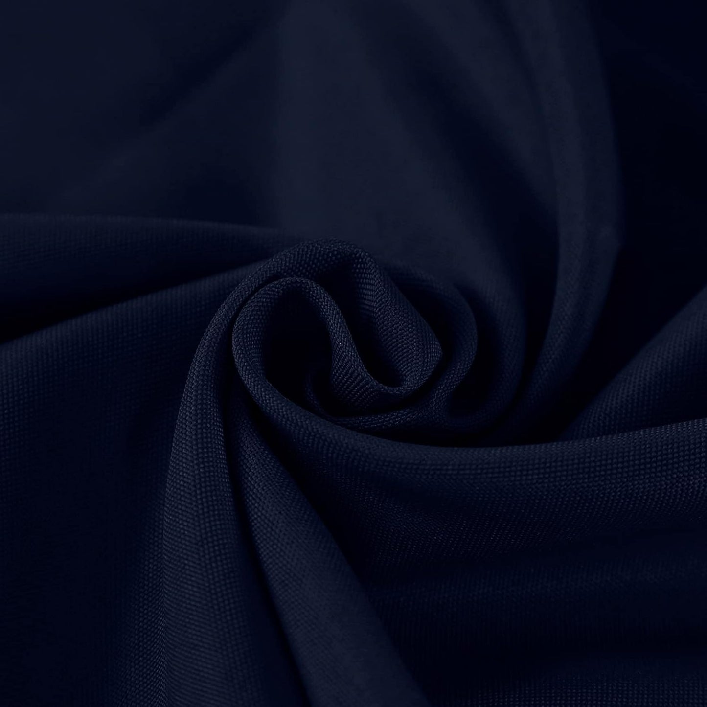 Fokitut 6 Pack Round Tablecloth, 120 Inch, Stain Resistant and Wrinkle Polyester Table Cloth, Fabric Table Cover for Kitchen Dining, Wedding, Party, Holiday Dinner-Navy