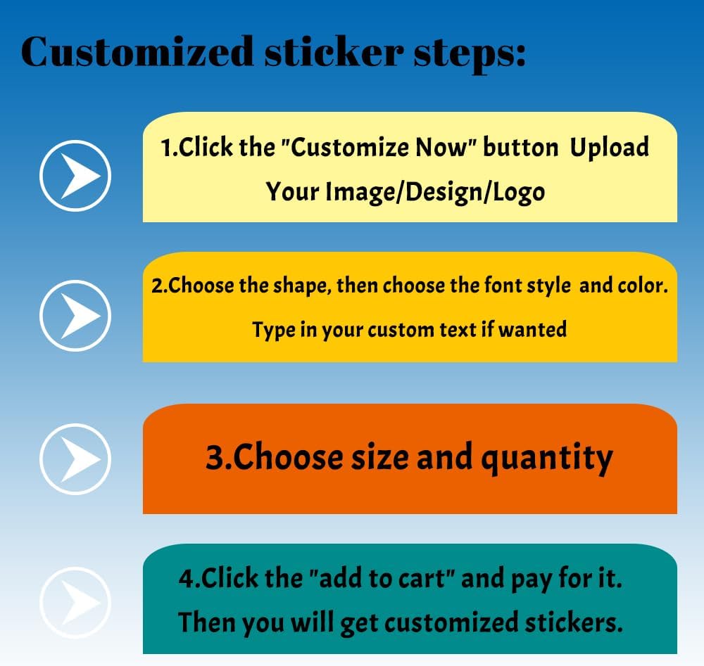 Custom Stickers 70-1000 Personalized Labels for Birthday Party Wedding, Customized Stickers for Business Logo(Round)