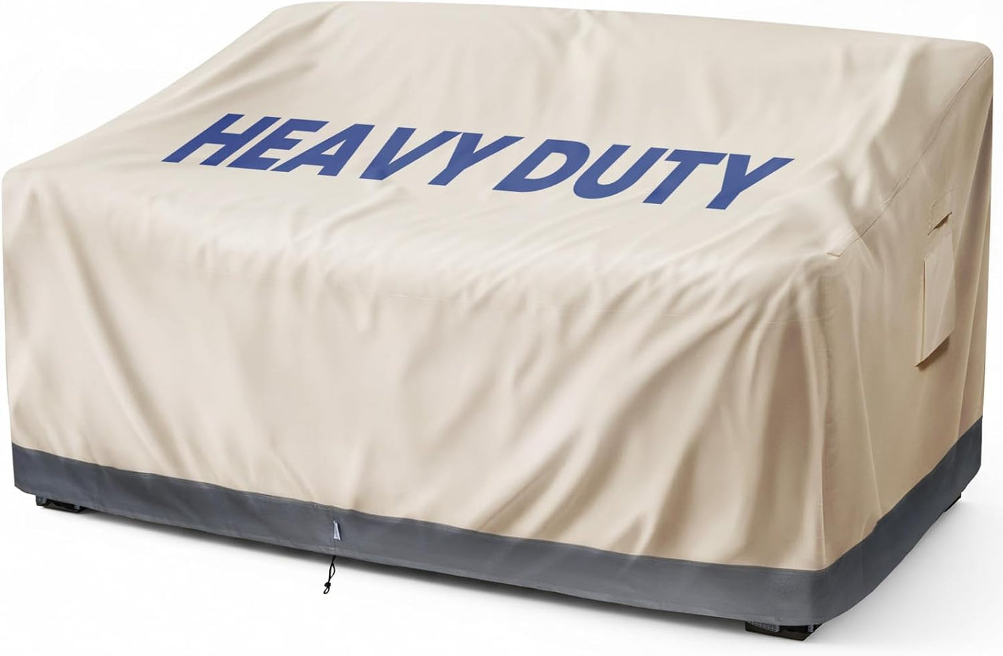 Extra Heavy Duty 2 Seater Outdoor Couch Cover Waterproof Up to 8000pa, Patio Furniture Sofa Covers with Air Vent, Outdoor Loveseat Bench Cover, 76" W x 33" D x 32"H