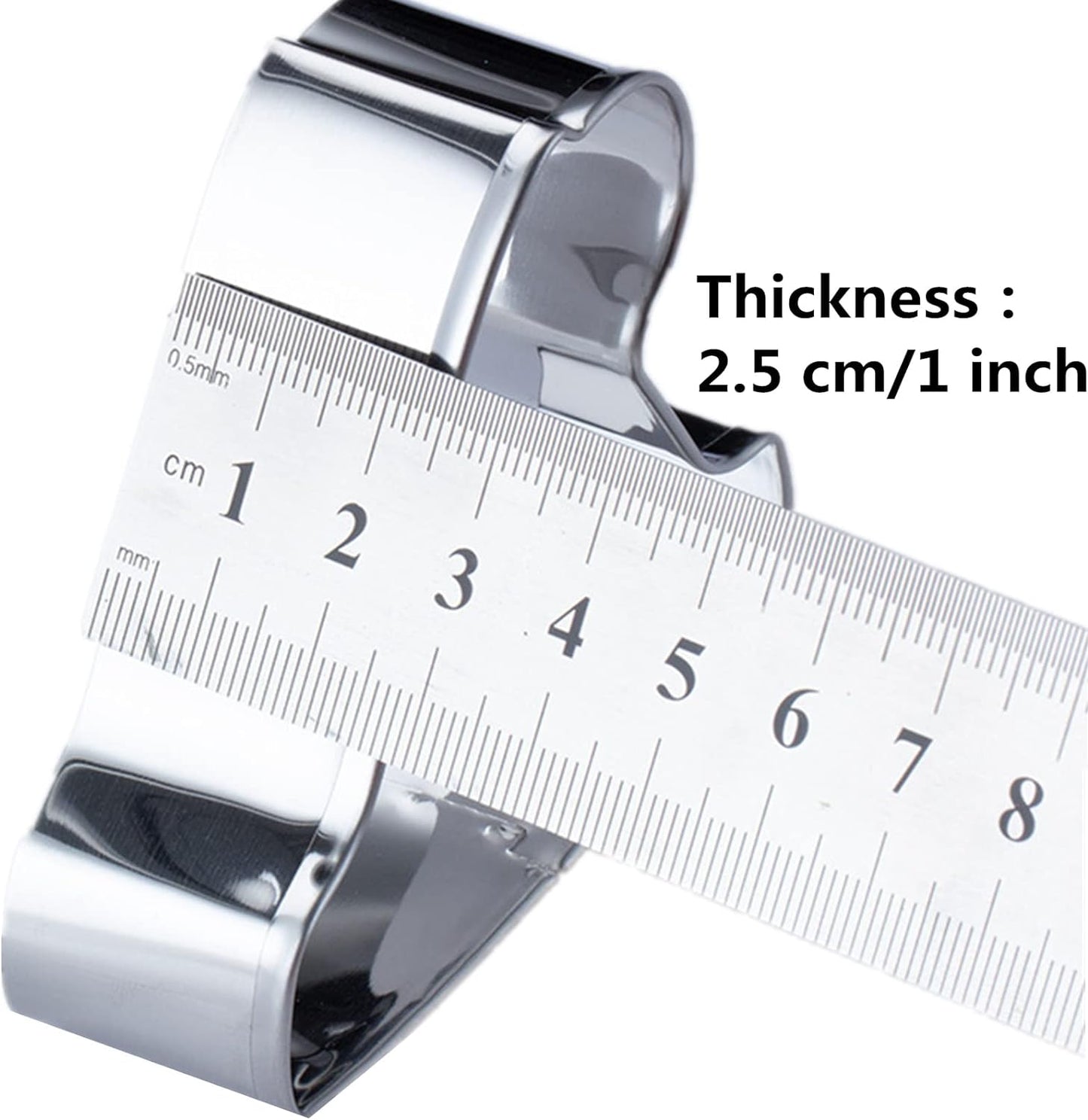 Large Size Dress Shaped Cookie Cutter, Stainless Steel Strapless Princess Dress Wedding Dress Cookie Cutter, 4.3 Inches