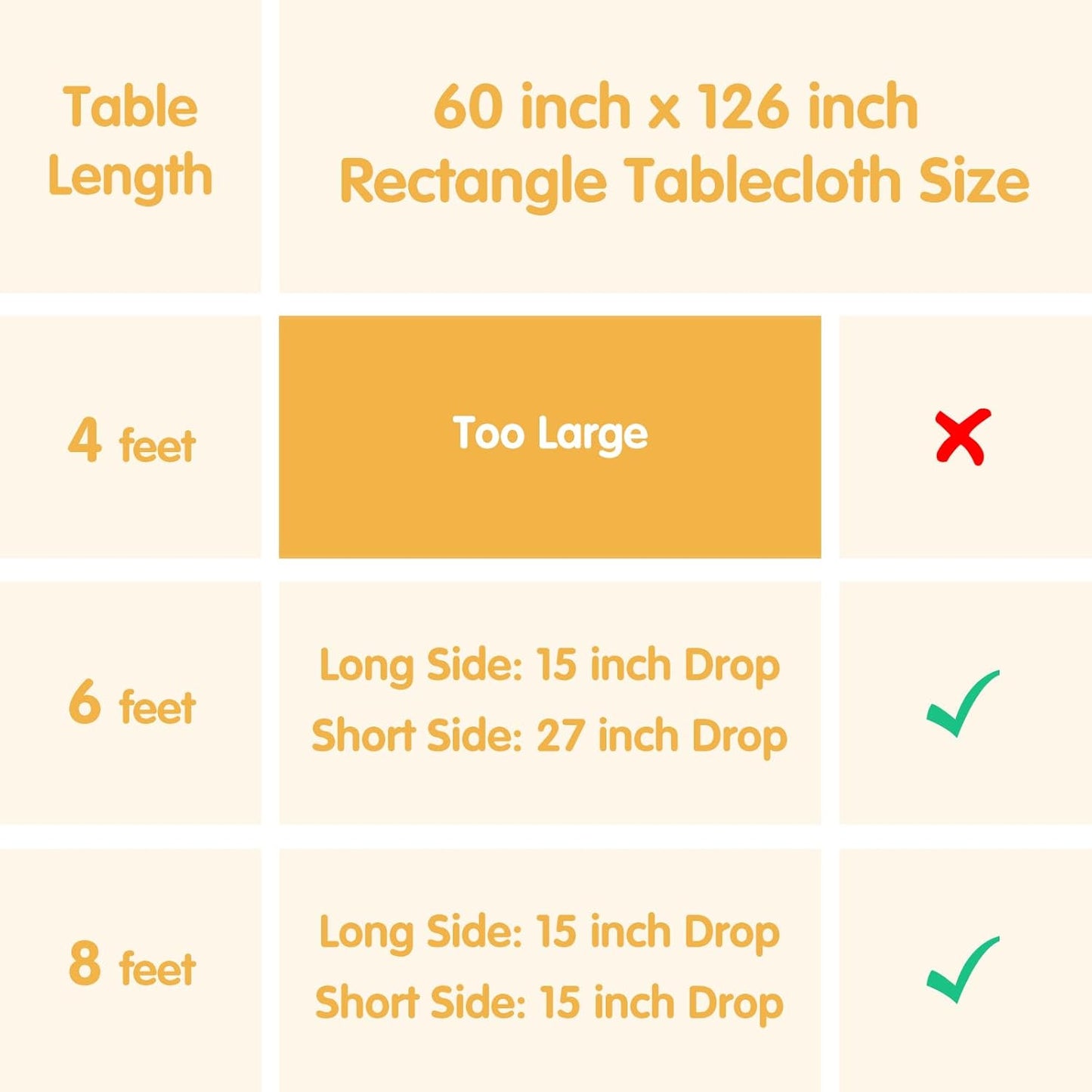 BRILLMAX 6 Pack Black Tablecloths for 8 Foot Rectangle Tables 60 x 126 Inch - 8ft Rectangular Bulk Linen Polyester Fabric Washable Cloth Cover for Wedding Reception Banquet Birthday Party