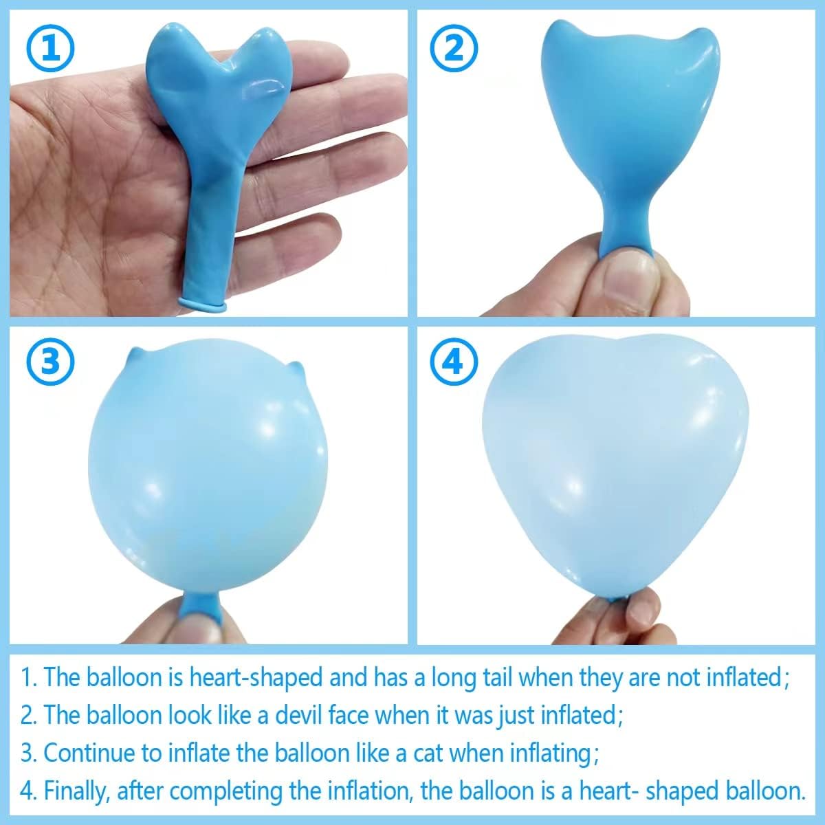 100 6-inch Pink Color Heart shaped Latex Balloons for Valentines Day,Propose Marriage,Wedding Party.
