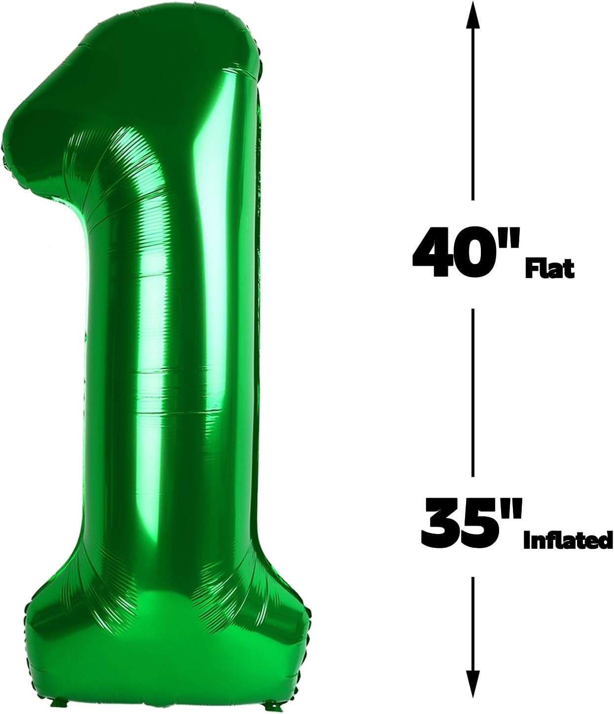 40 Inch Big Green 19 91 Balloon Number, Jumbo Giant Happy 19 91 Birthday Party Decorations, Large 19 91 Mylar Foil Anniversary Birthday Party Engagement Decorations