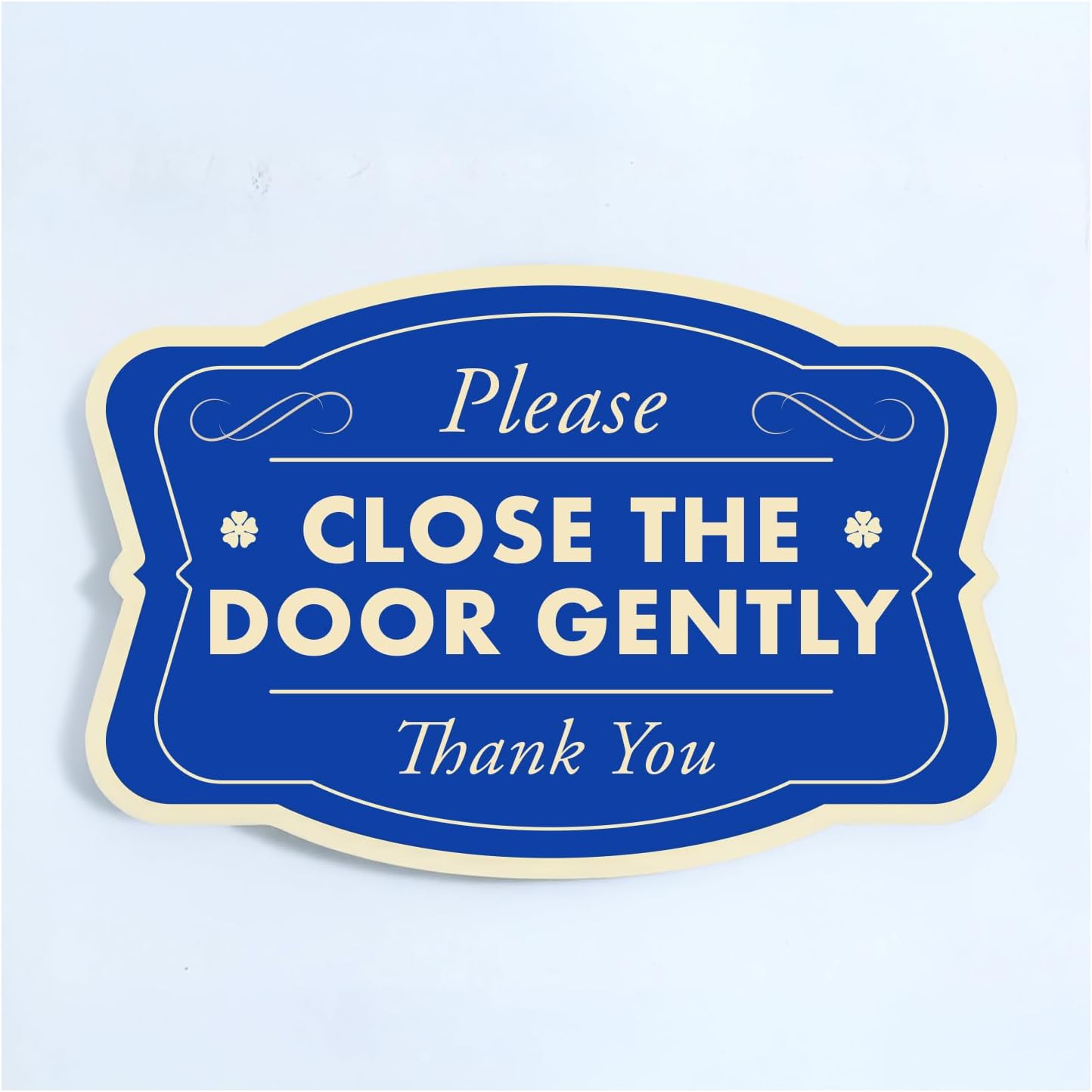 Custom Decorative Outdoor Metal Sign - Personalized Aluminum Sign, 18x12 In, Blue Steel, Waterproof, Made In USA