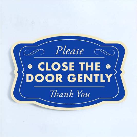 Custom Decorative Outdoor Metal Sign - Personalized Aluminum Sign, 18x12 In, Blue Steel, Waterproof, Made In USA