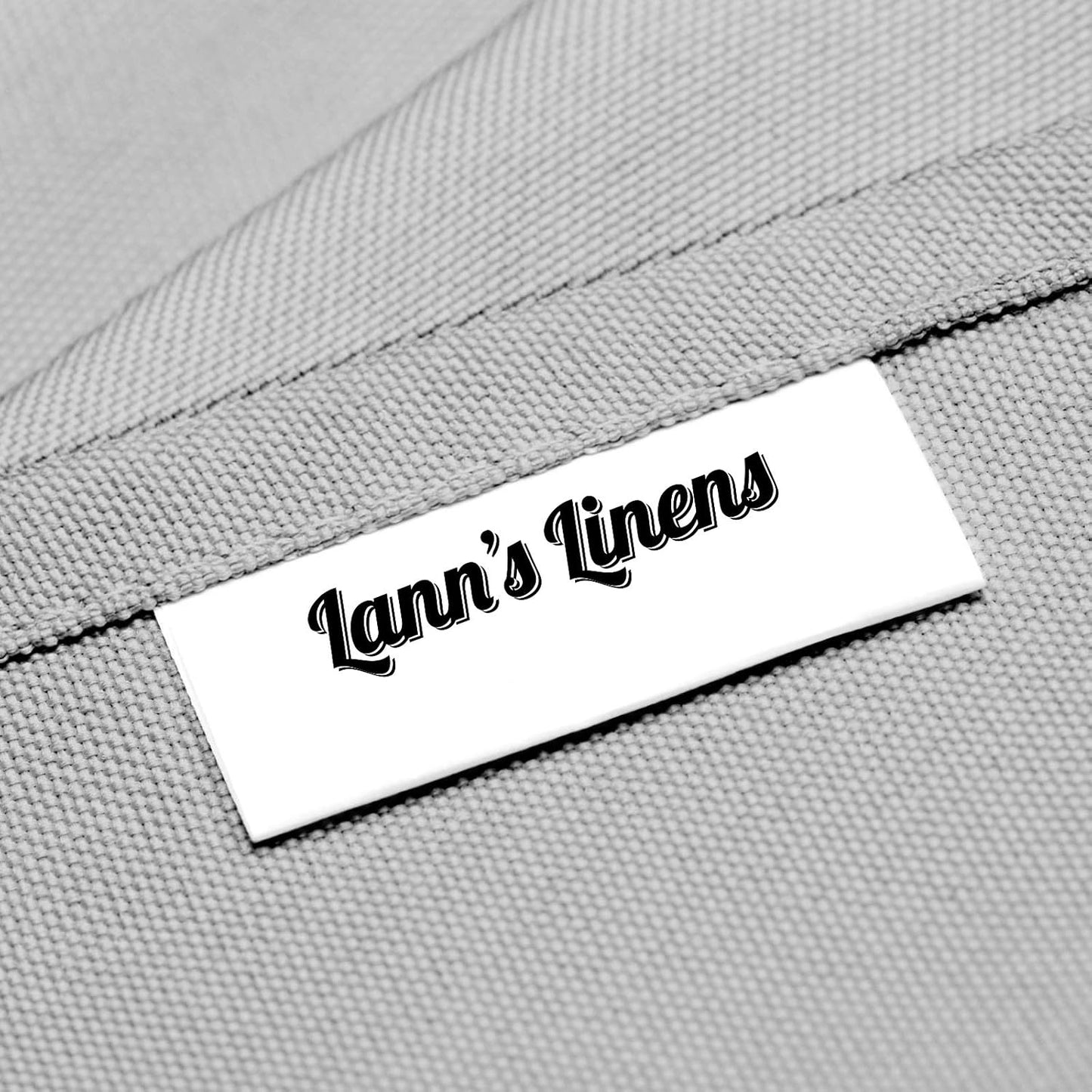 Lann's Linens - 10 Premium 70" x 120" Tablecloths for Wedding/Banquet/Restaurant - Rectangular Polyester Fabric Table Cloth - Silver