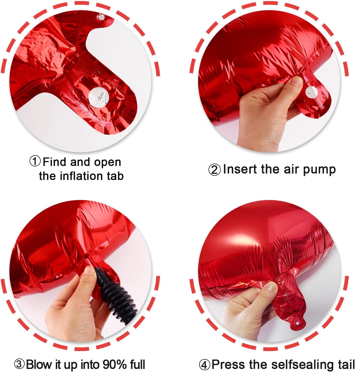Red Number 22 Balloon 40 Inch Birthday Decorations, Number 22 Balloon Birthday Party Decorations, Anniversary Decorations Graduations Party Supplies