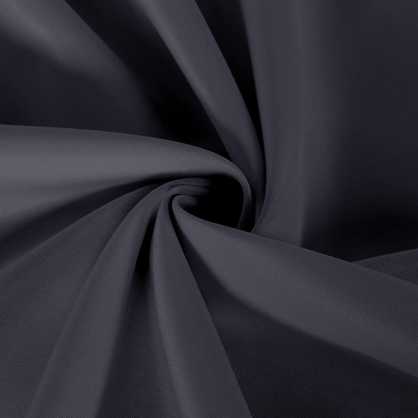 sancua 2 Pack Dark Grey Tablecloth 60 x 120 Inch, Rectangle 8 Feet Table Cloth - Stain and Wrinkle Resistant Washable Polyester Table Cover for Dining Tables, Buffet Parties and Camping