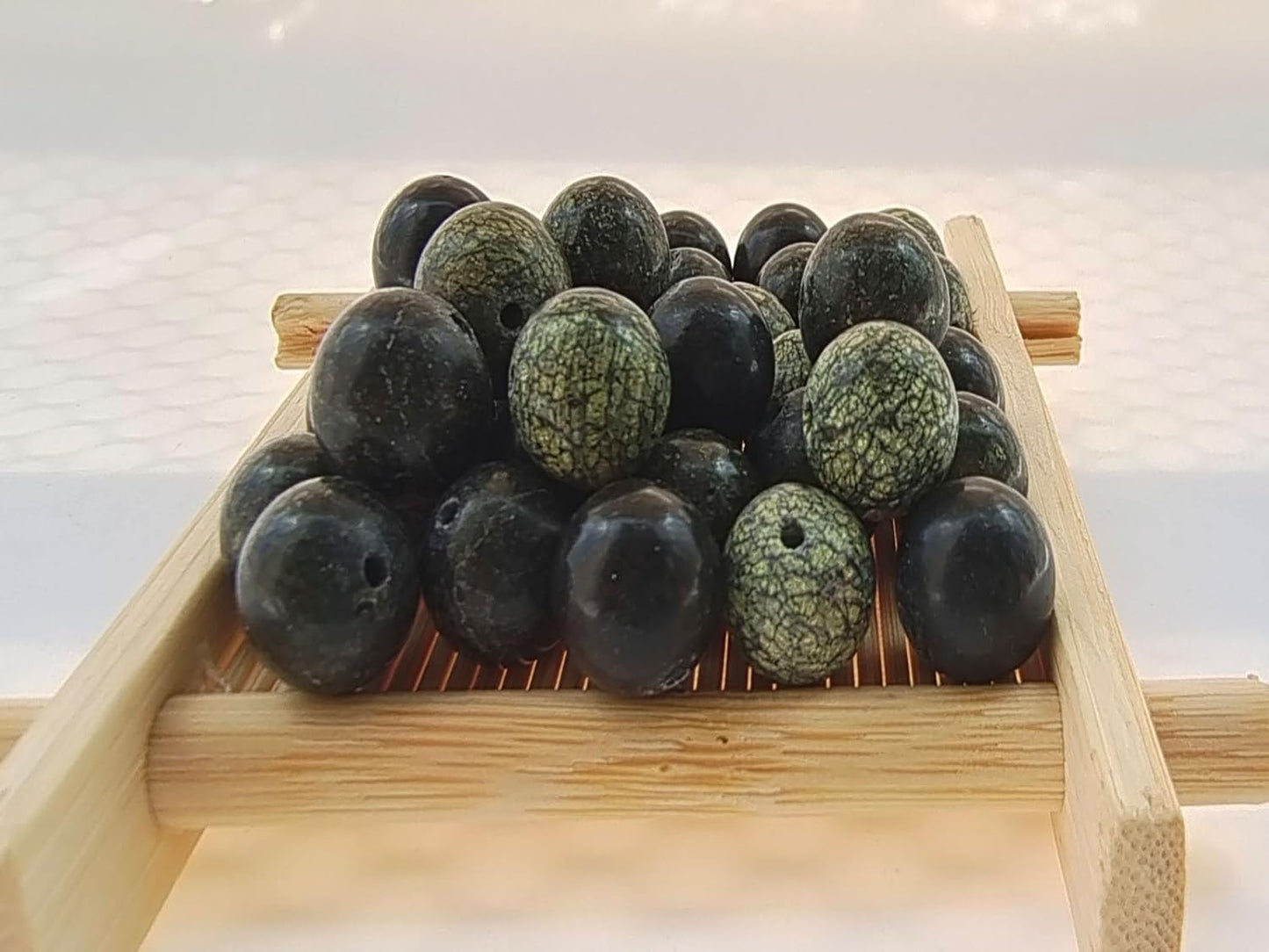 Stone Beads 6mm 140pcs Curbstone Jasper Beads Round Loose Gemstones Beads for Bracelet Necklace Jewelry Making (6mm, 60608 Curbstone Jasper)