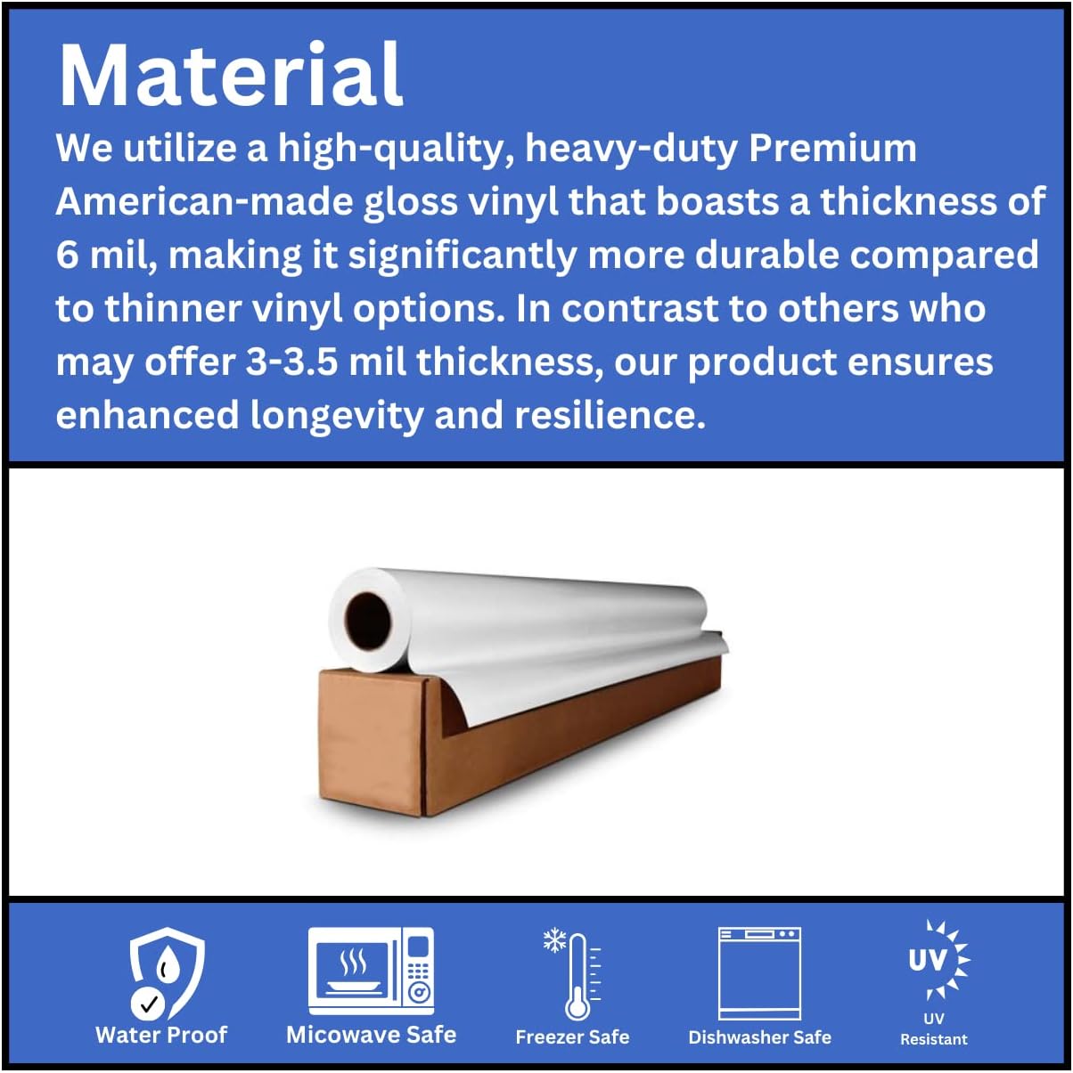 avgrafx 120 Custom Personalized Stickers Labels Vinyl Waterproof Made USA, Any Name,Text, Image, Logo 2" Contour Cut